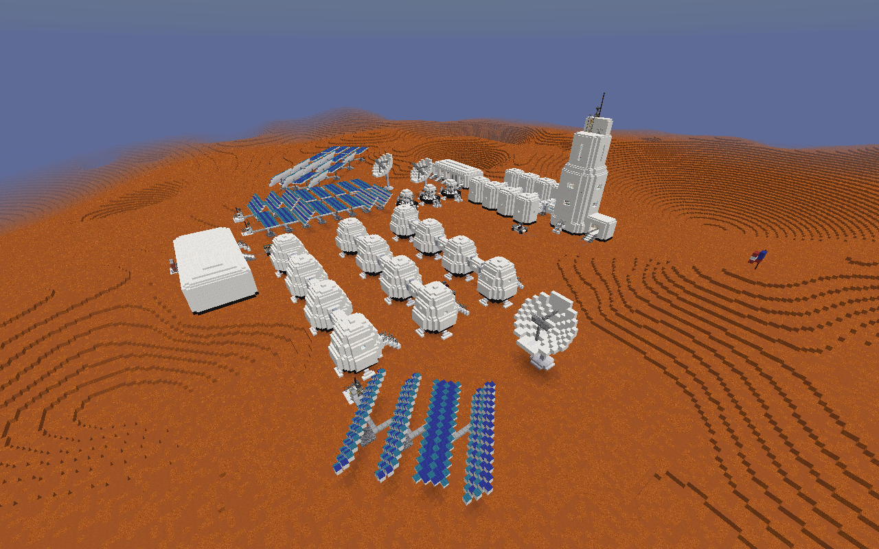 Minecraft Mars Mission